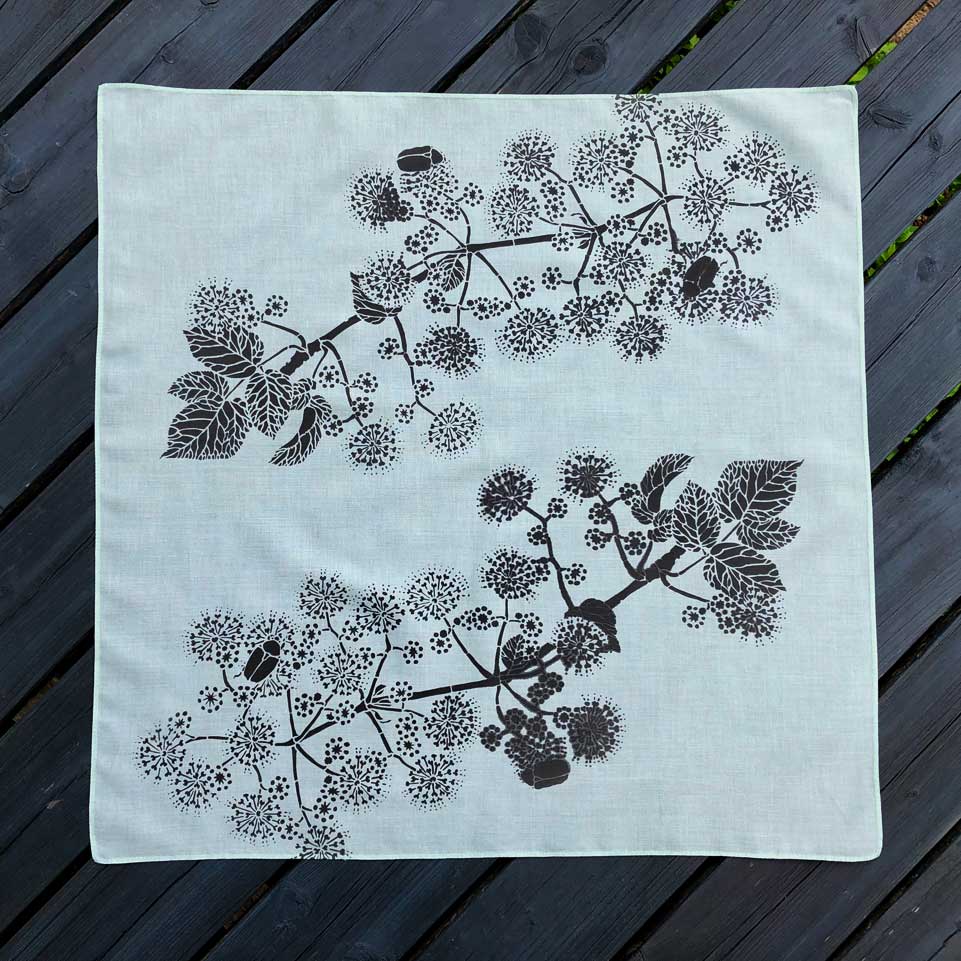 Udo (Dyeing with Fresh Indigo)